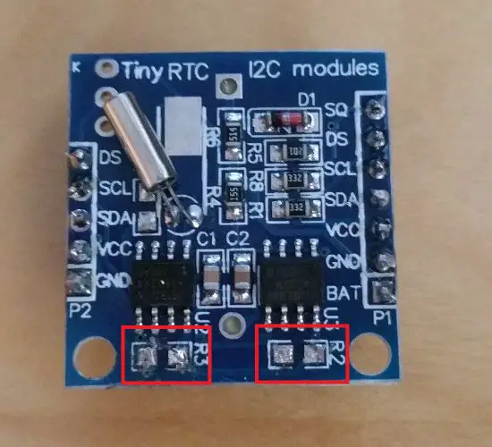 Raspberry Pi Tiny RTC I2C Modules