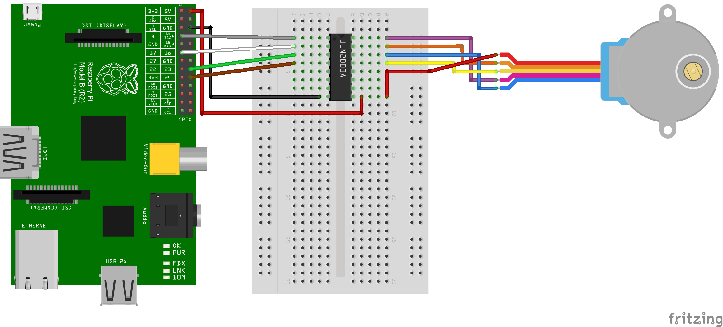 Schrittmotor – Arduino Tutorial