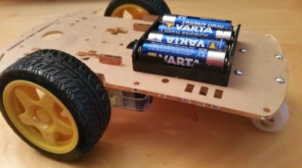 Raspberry Pi Roboter Bausatz fertig