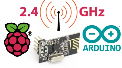 Funkkommunikation zwischen Raspberry Pi's und Arduinos (2.4 GHz)