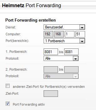 Raspberry Pi NoIP PortForwarding