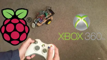 Raspberry Pi Roboter mit Xbox 360 Controller fernsteuern