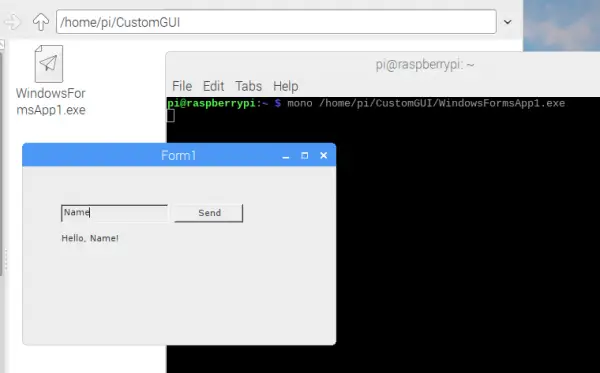 Use C And Net To Develop Your Own Gui Apps For The Raspberry Pi