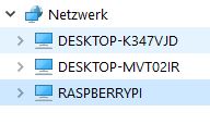 Raspberry Pi Samba Netzwerk - Windows 10