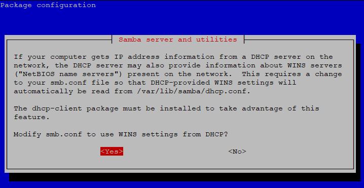 Raspberry Pi Samba Server utilities