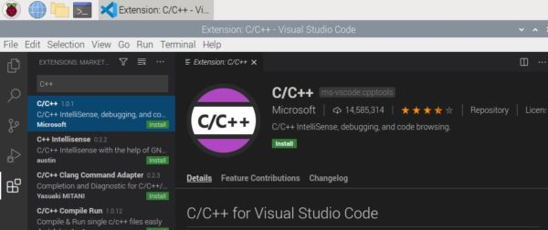 VS Code Extensions UI