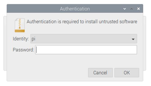 VS Code Installation Enter Password