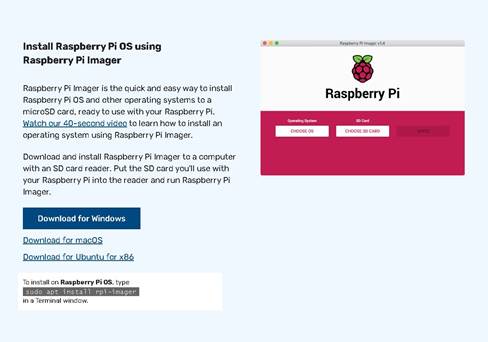 Raspberry Pi OS Betriebssystem