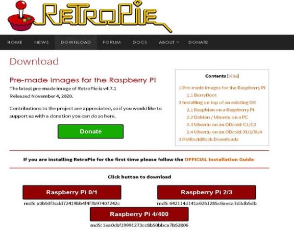 Gaming OS for the Raspberry Pi